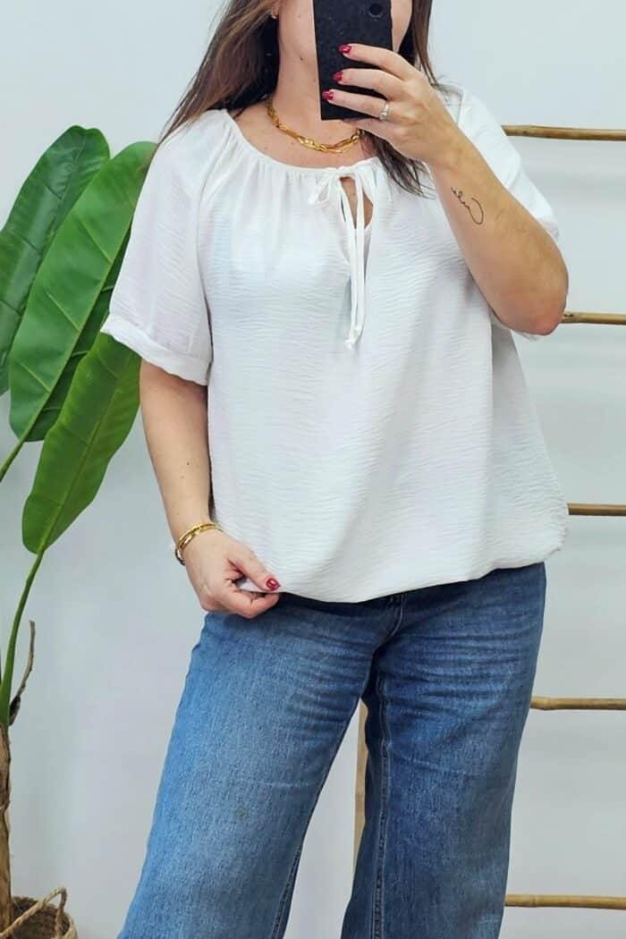 Blusa Jazmin Blanca