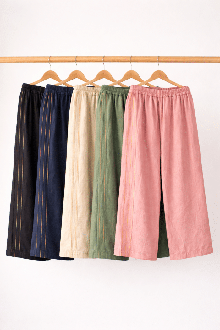 Pantalón Lineas Doradas