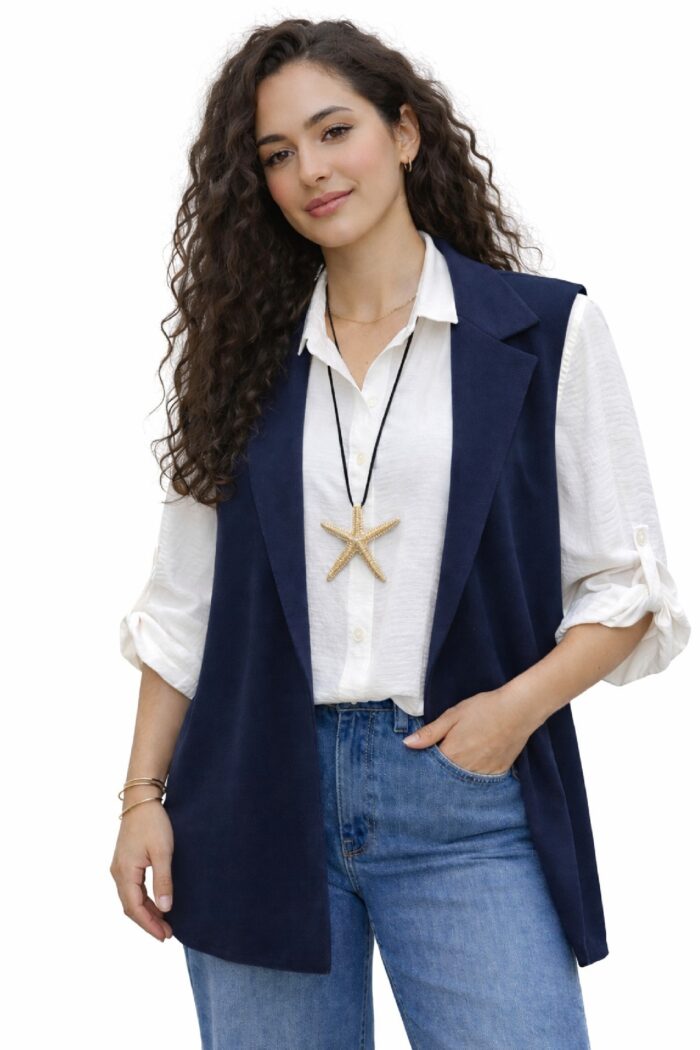 Chaleco Street Marino