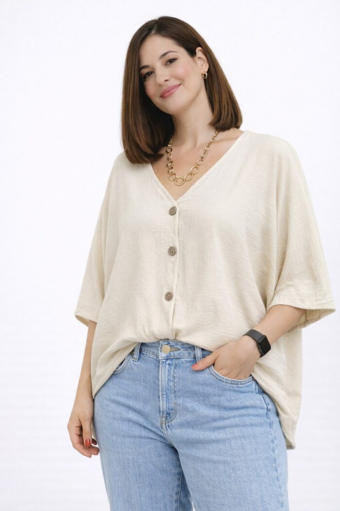 Blusa Maria Beige