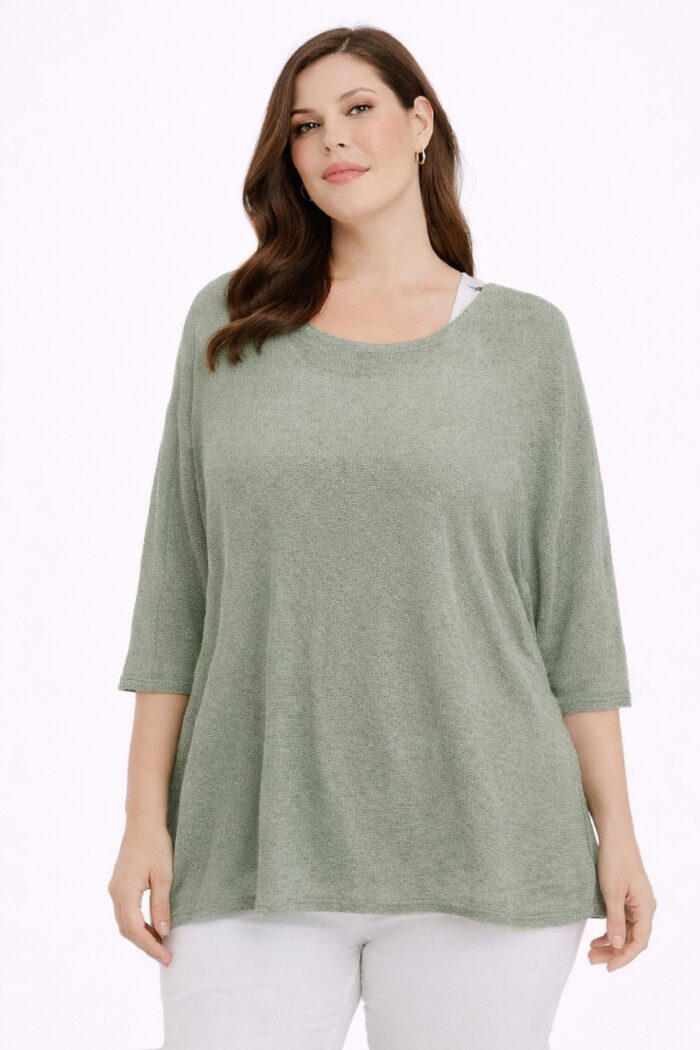 Jersey Fino Largo Kaki