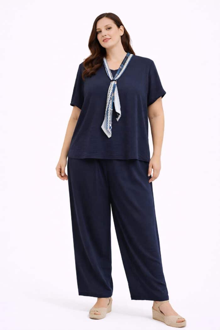 Conjunto Pañuelo Marino