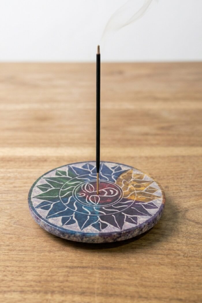 Porta Incienso Piedra Sun