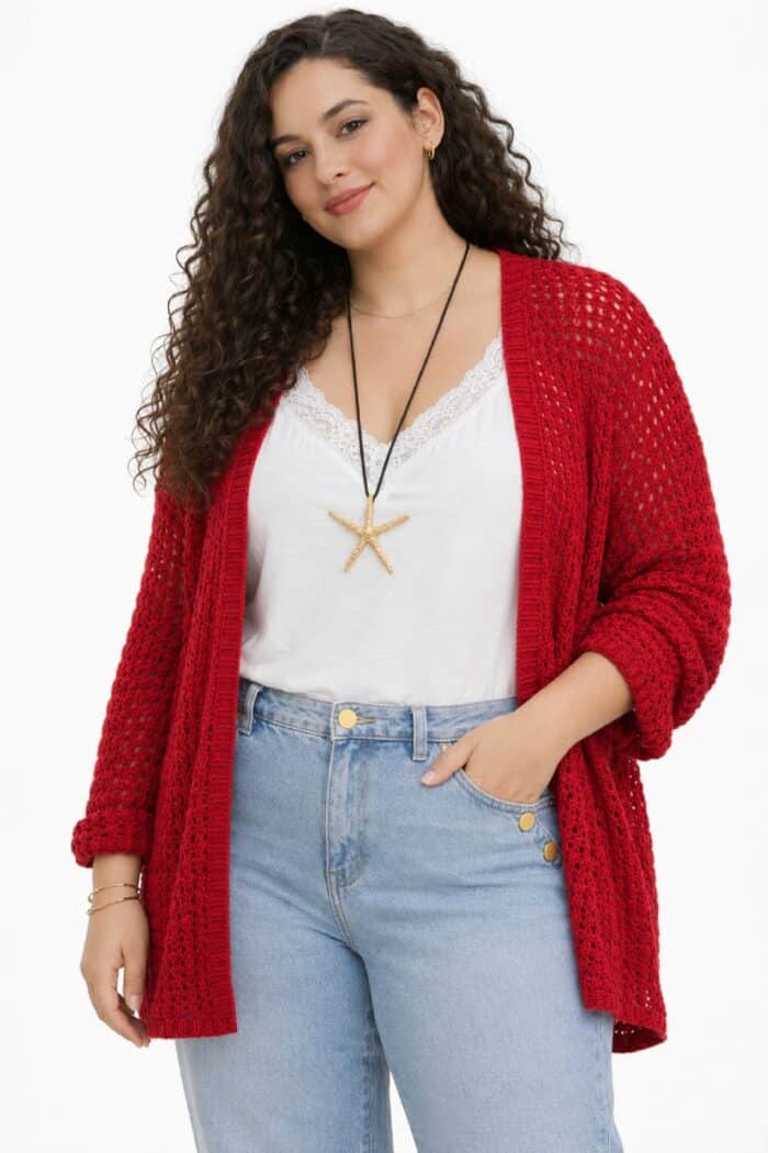 Chaqueta Hilo Roja