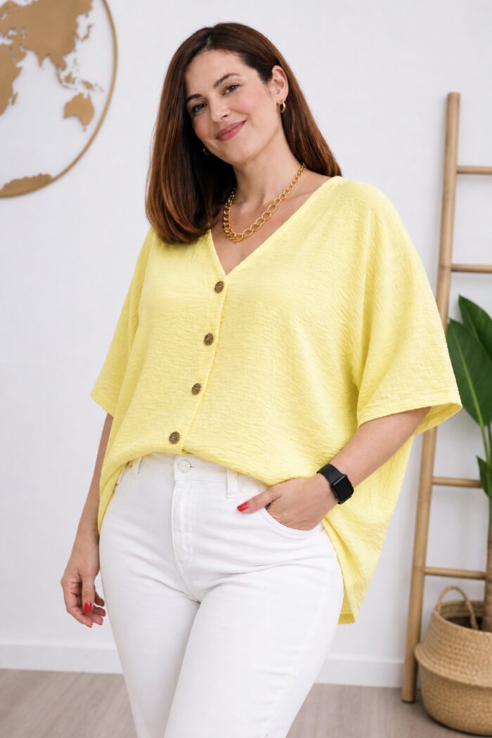 Blusa Maria Amarilla