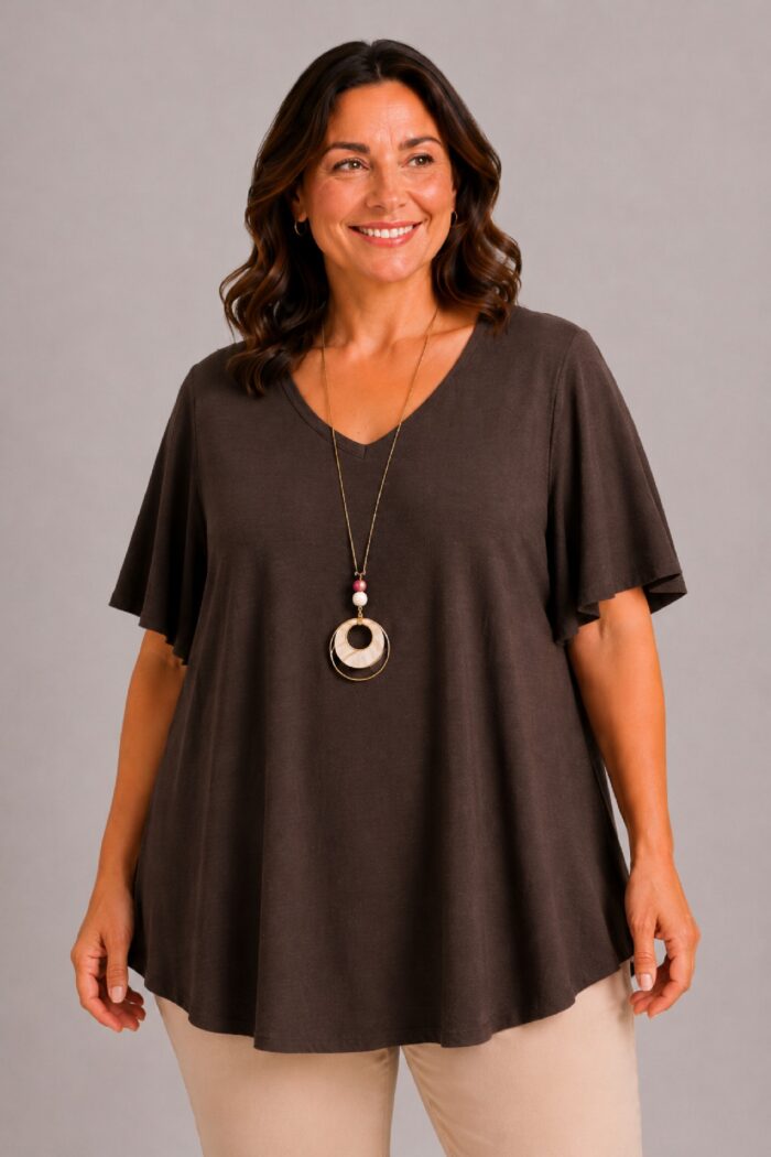Blusa Sevilla Burdeos