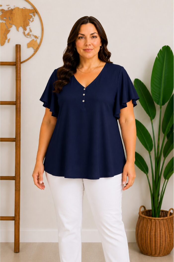Blusa Malaga Marino