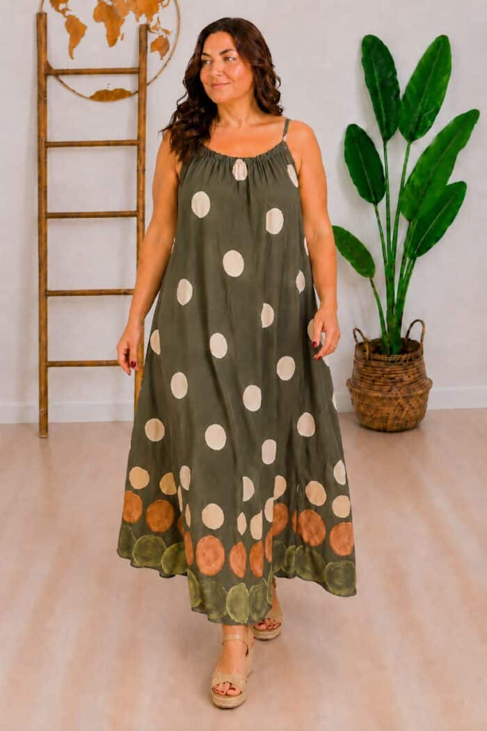 Vestido Duna Kaki