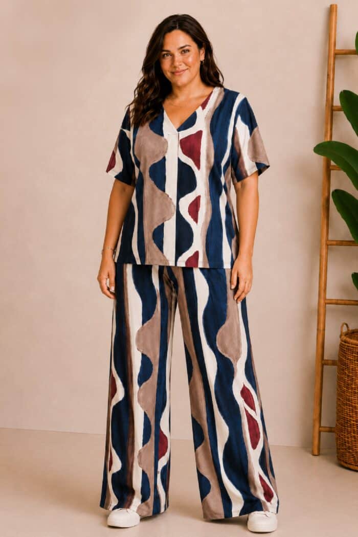 Conjunto Punto Tribal Marino