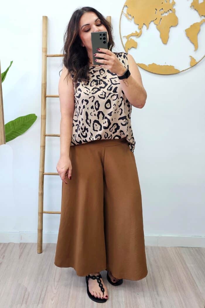 Falda Pantalon Camel