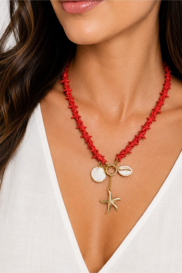 Collar Ibiza Rojo