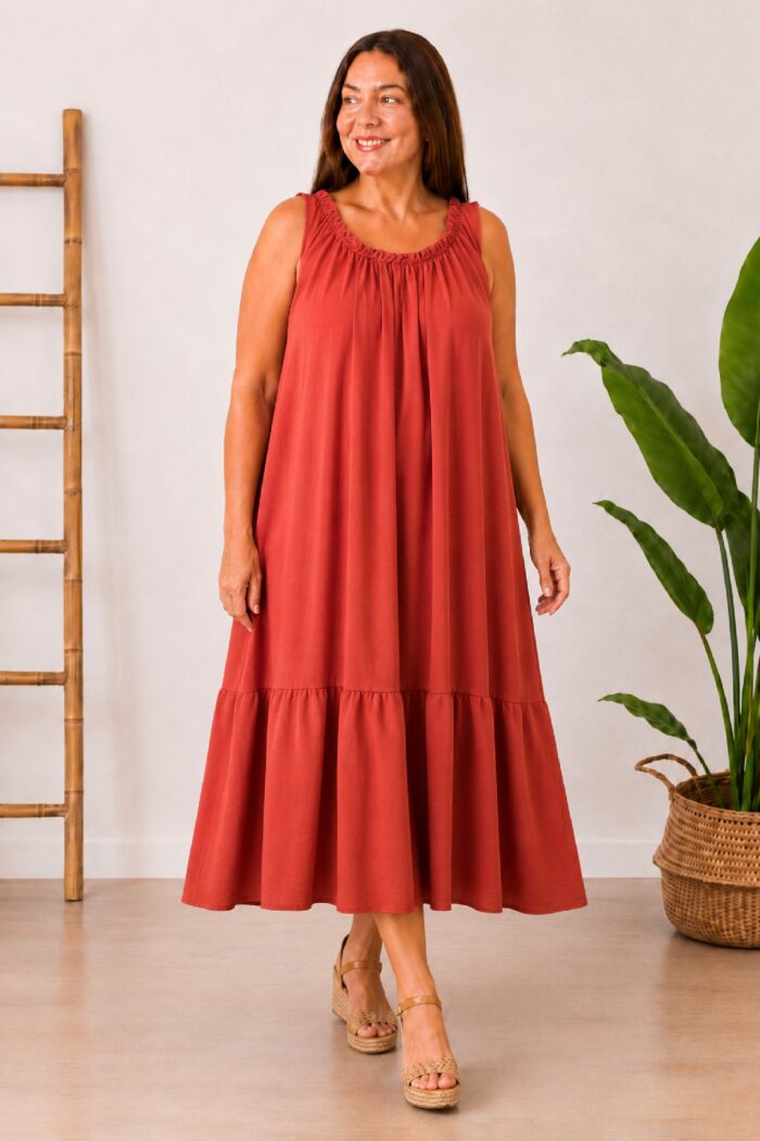 Vestido Olivia Teja