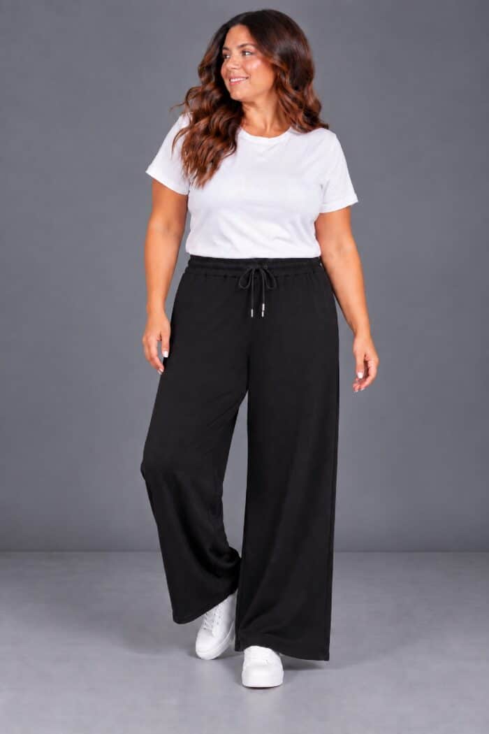 Pantalón Jogger Ancho Negro