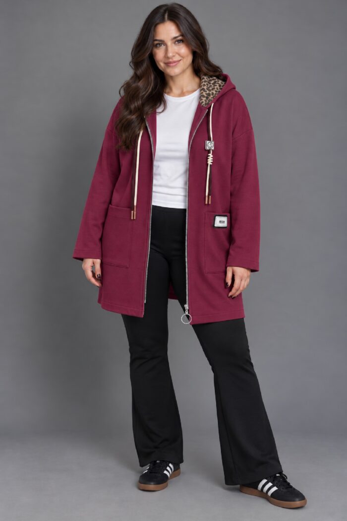Sudadera Wear Burdeos