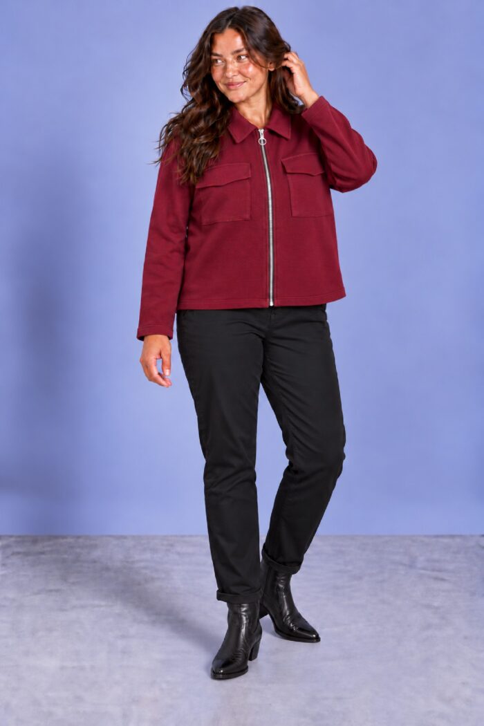 Chaqueta Street Burdeos